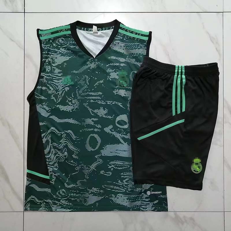 Camiseta de Entrenamiento de Real Madrid Sin Mangas 2023/2024 Verde Kit